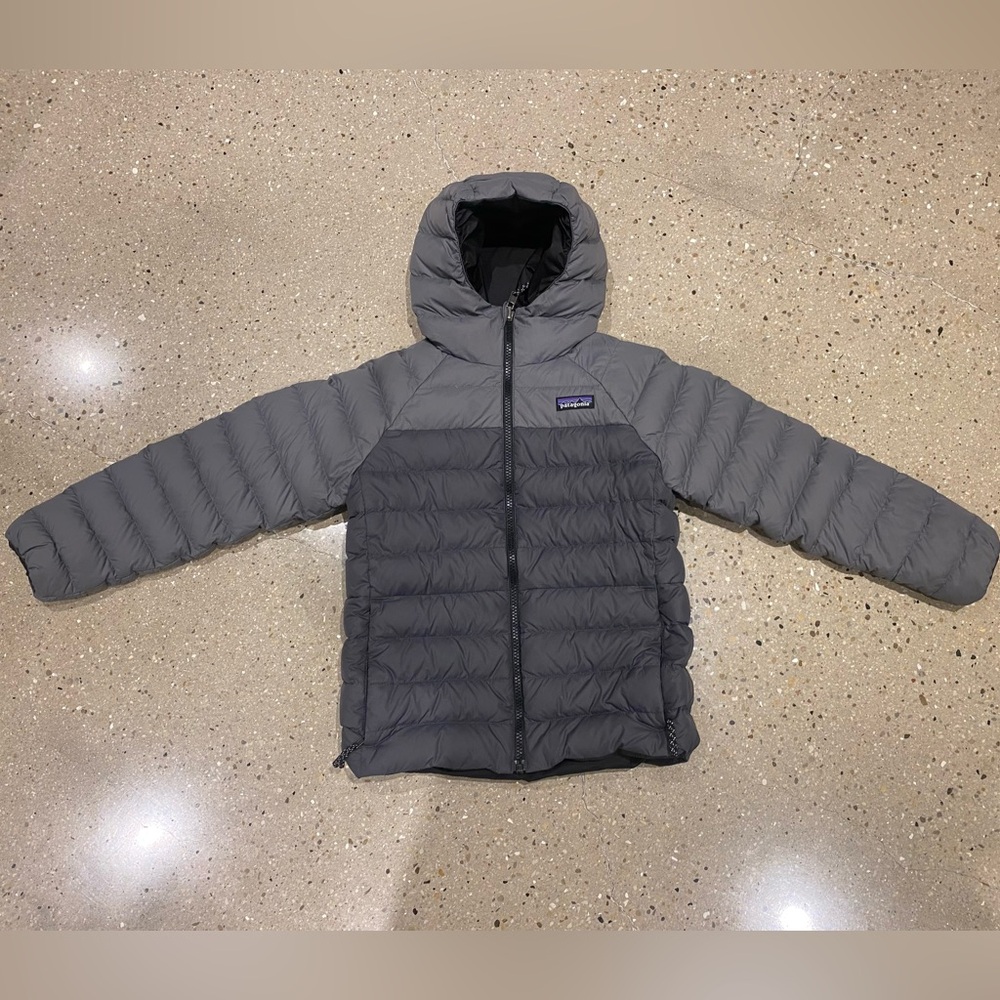 Patagonia Kids Reversible Down Sweater Hoody